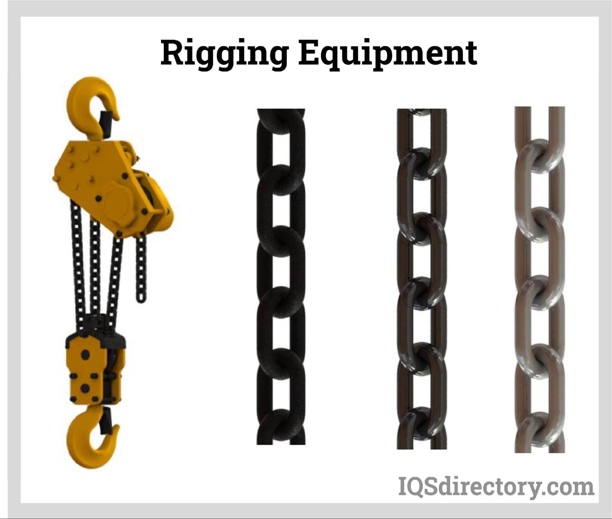 Rigging Equipment, Lifting Equipment