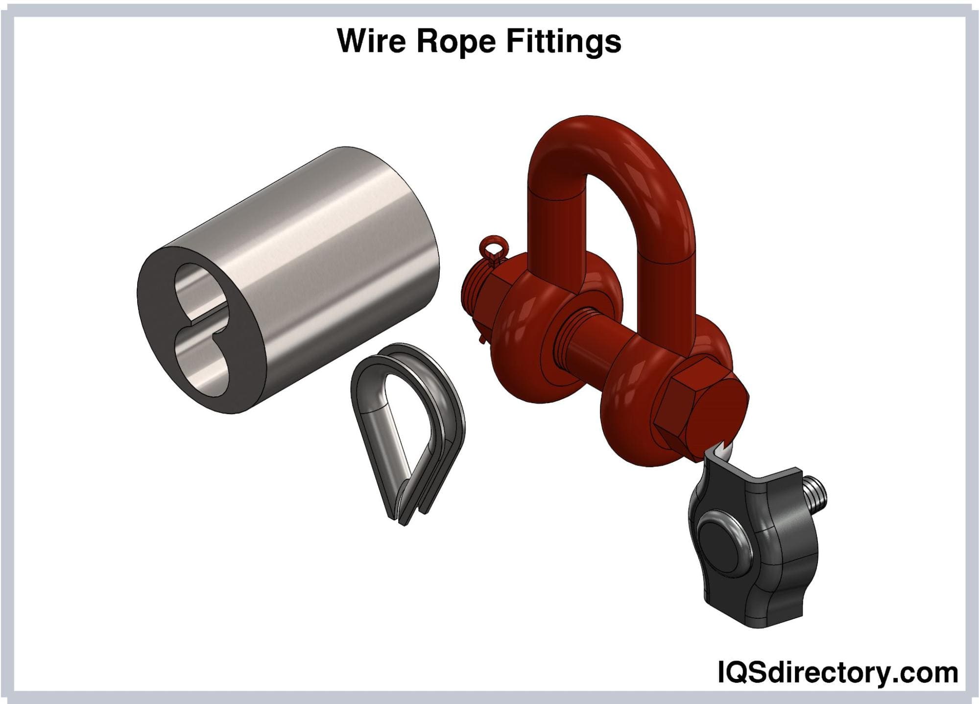 B/A Products Co. Heavy-Duty Industrial Wire Rope Assemblies